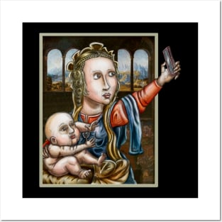 Madonna of the Selfie Posters and Art